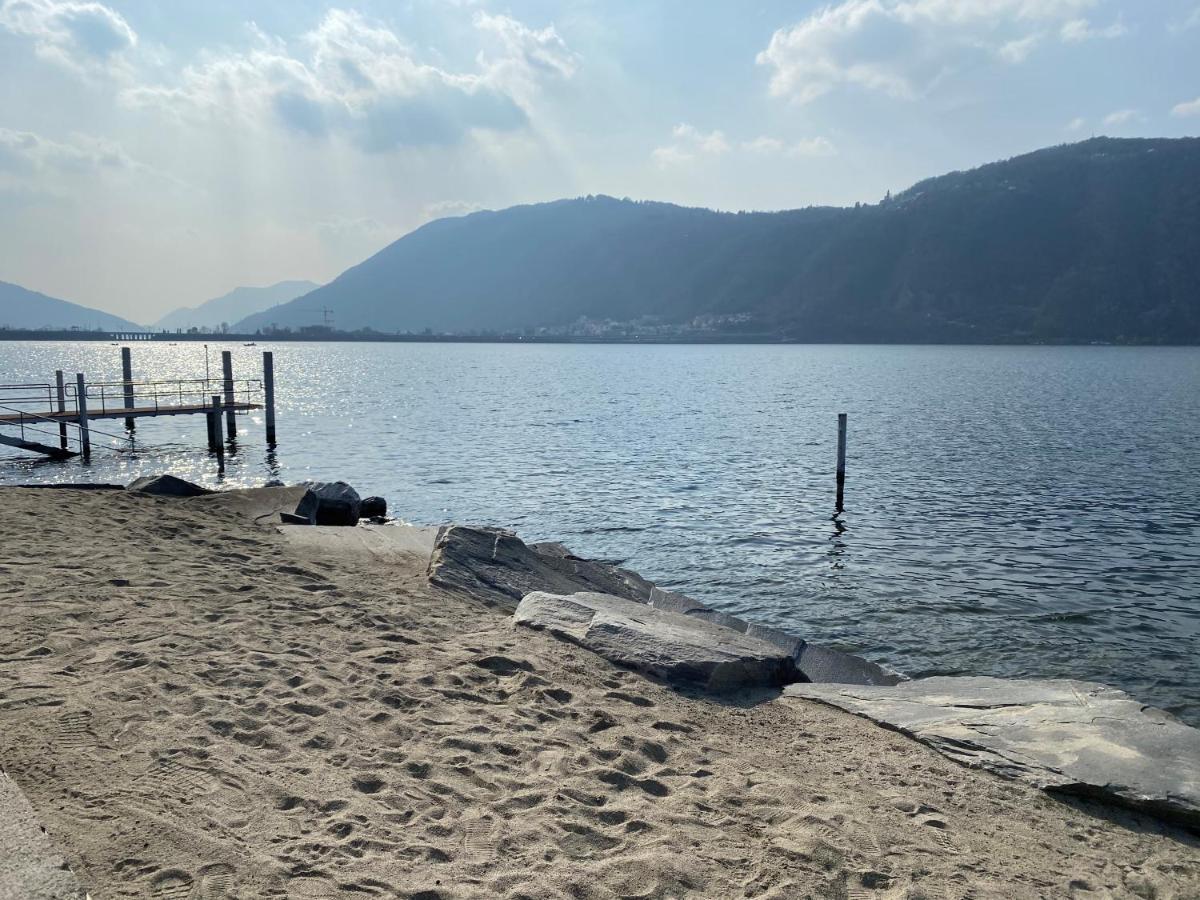 Relax-Lugano Lake Bissone Εξωτερικό φωτογραφία